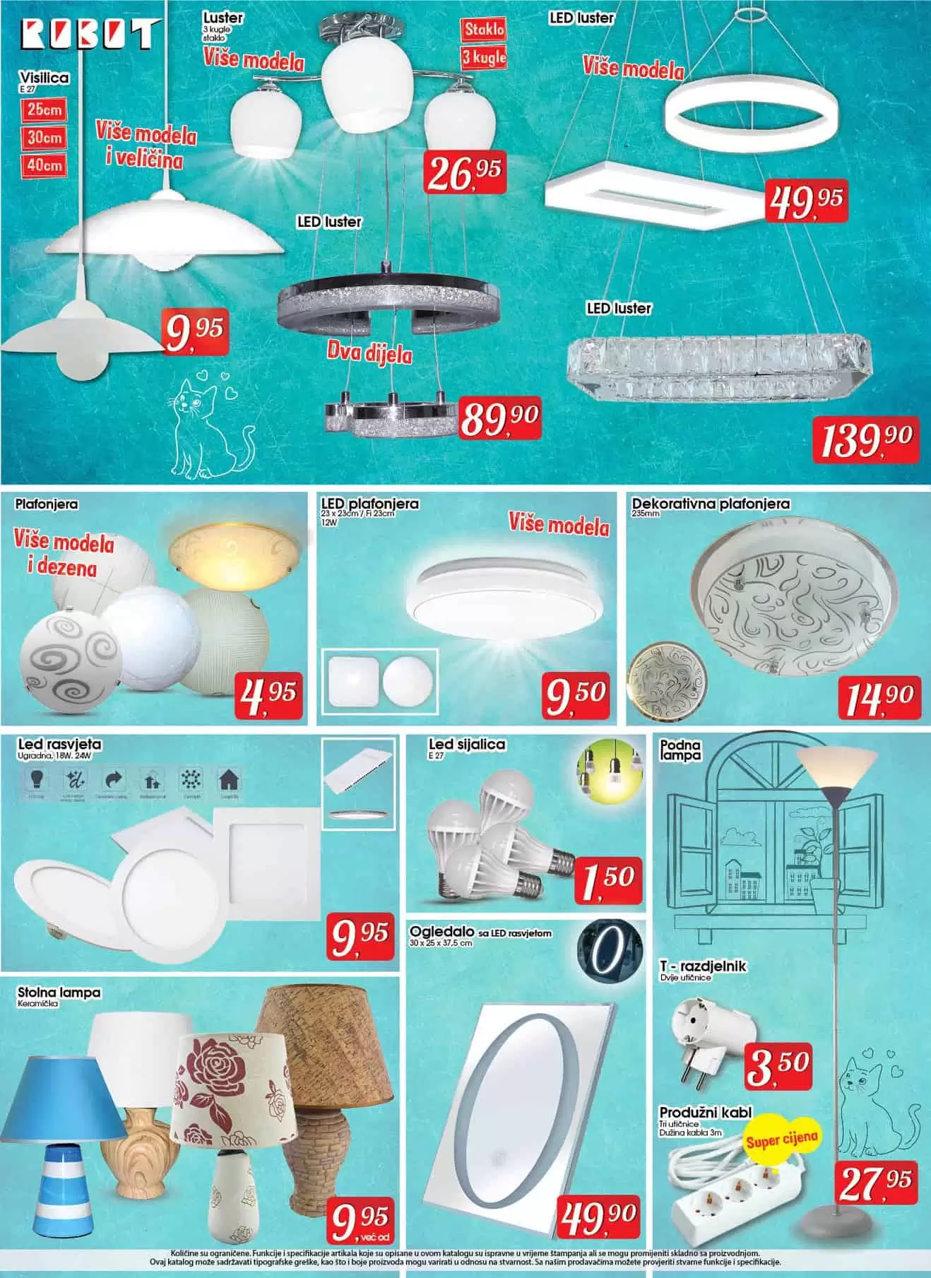 robot_snizenje_akcija_popust_katalog_najnize_cijene_snizeno_cijena_dana_robot_rajlovac_radno_vrijeme_lampa_sijalica_luster_rasvjeta