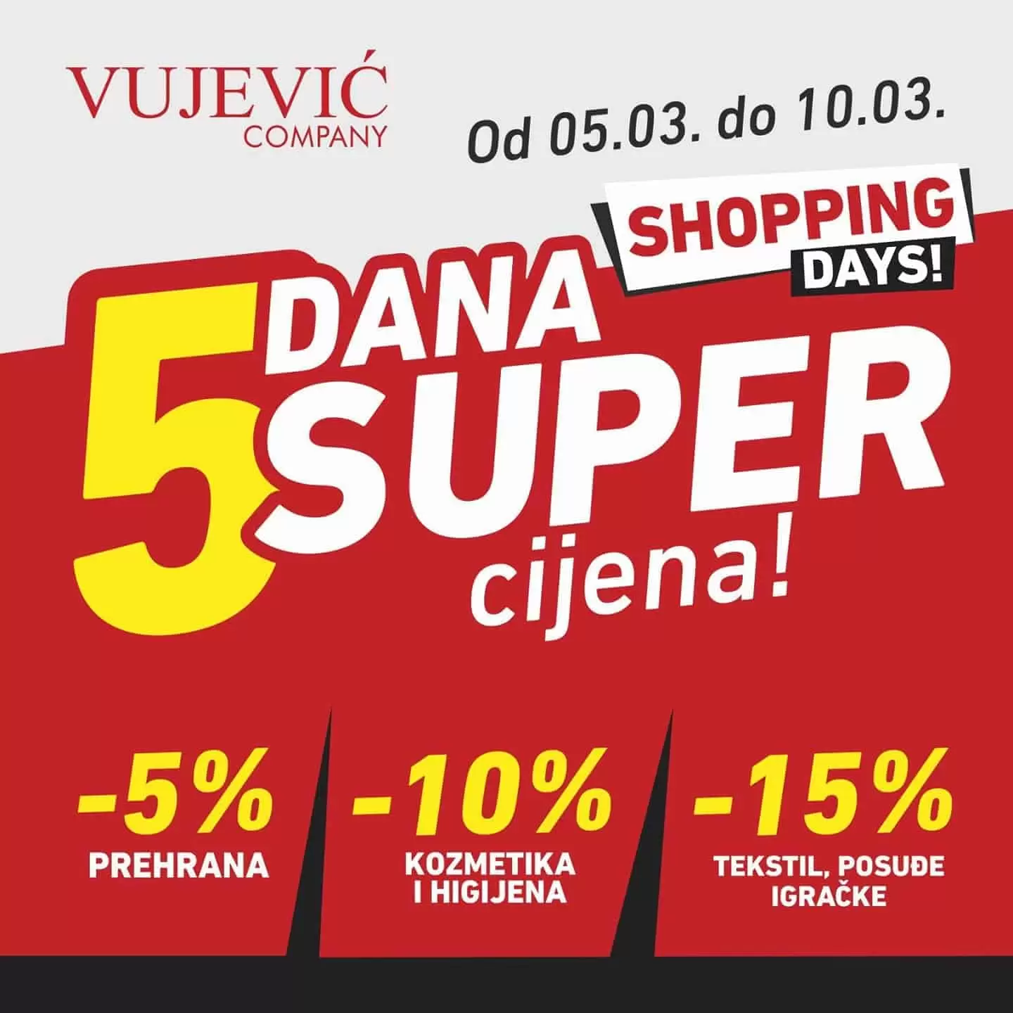 vujevic katalog. vujevic akcija. vujevic zenica. vujevic snizenje.