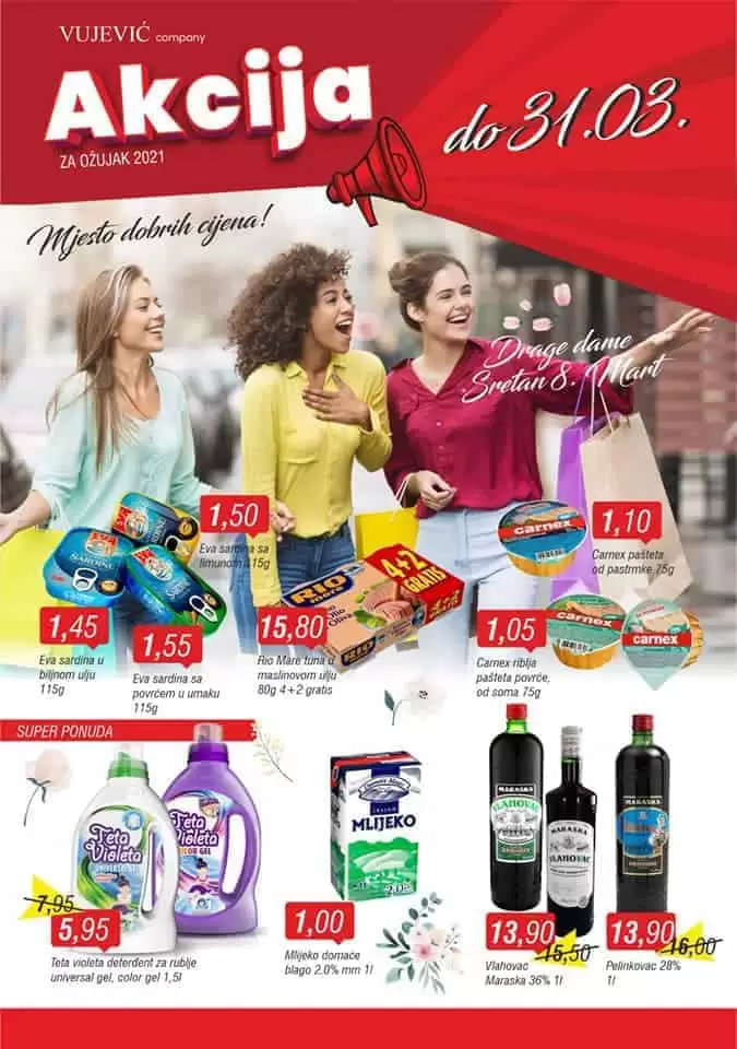 vujevic company super akcija. vujevic snizenje. vujevic popust. 