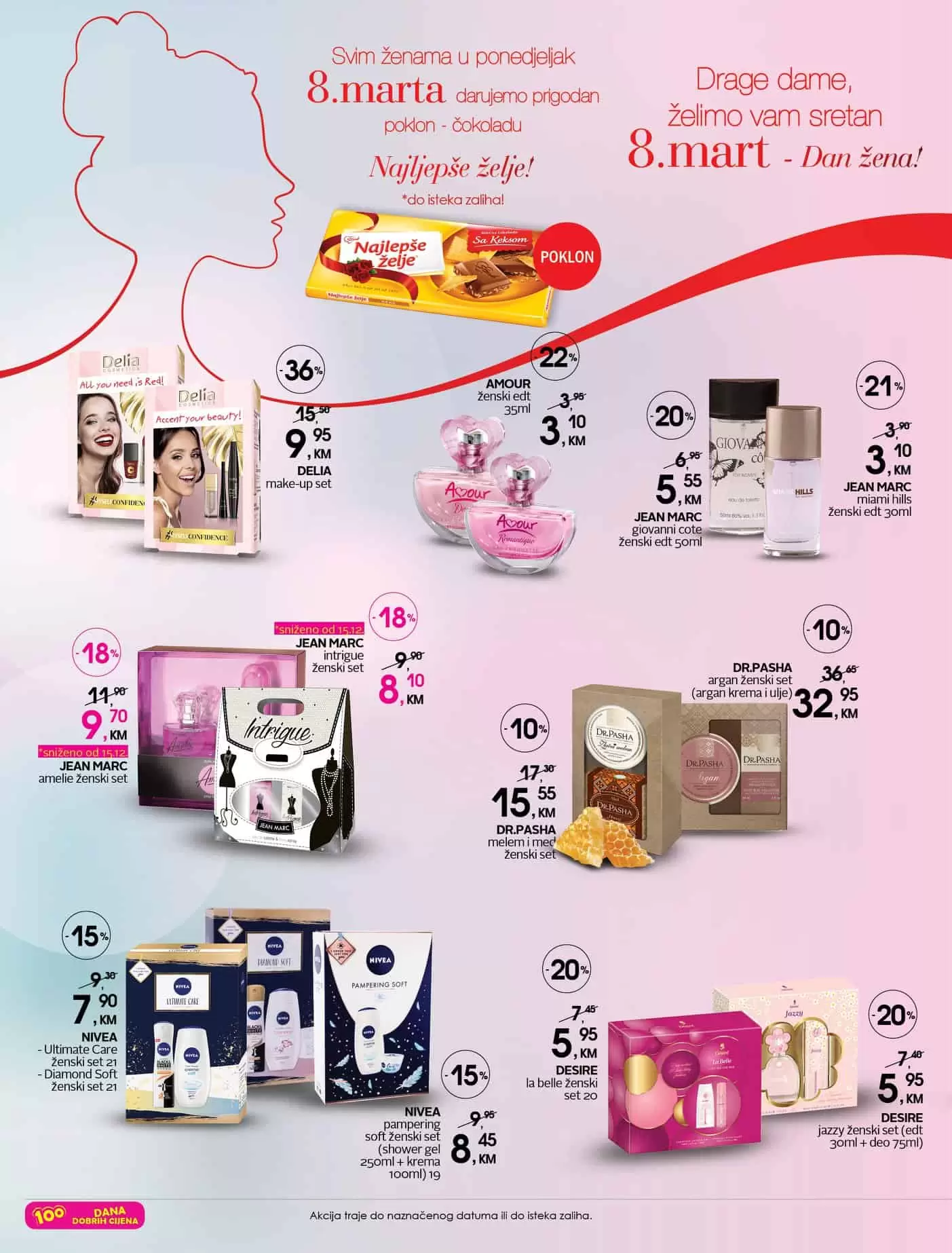 Lijepa riječ i prigodan poklon uvijek su dobrodošli! I ovoga puta za vas izdvajamo ponudu iz našeg kataloga 5.-19.3.2021. Vidimo se u cm-u!