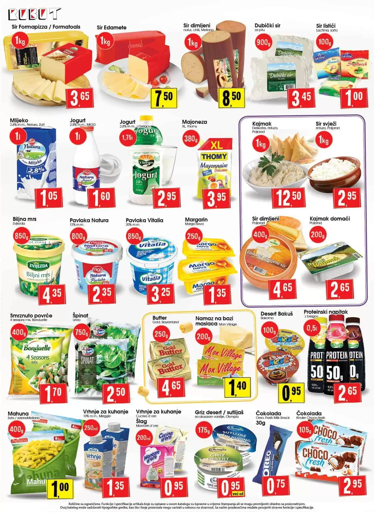 robot akcijski katalog. snizenje. akcija. popust. bingo. konzum. fis. popusti. snizeno.