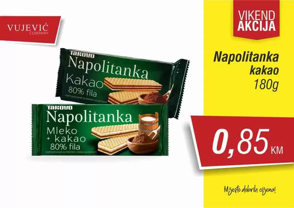vujevic company. vujevic vikend akcija. 