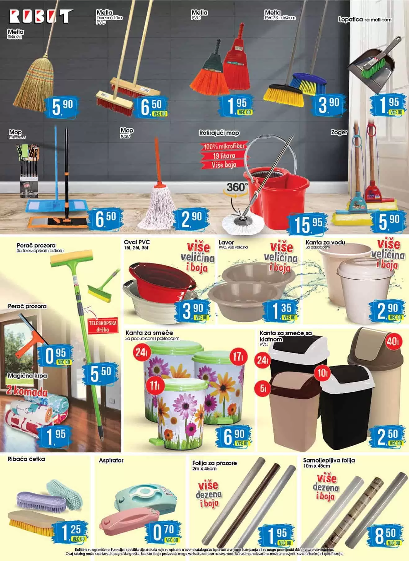 Robot akcijski katalog. snizenje. akcija. popust. snizeno. 