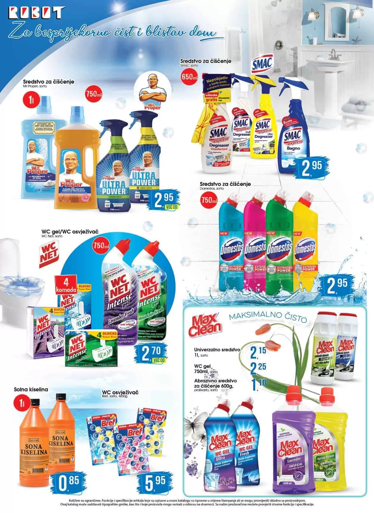 Robot akcijski katalog. snizenje. akcija. popust. snizeno. 