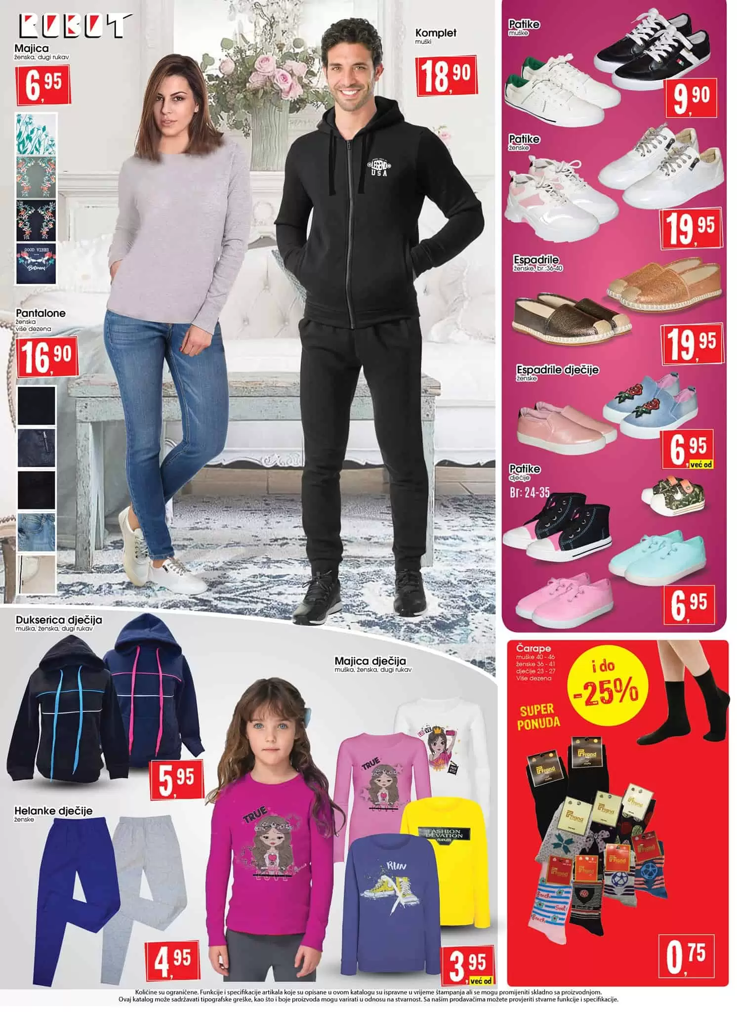 robot akcijski katalog. robot vikend akcija. snizenje. popust. 