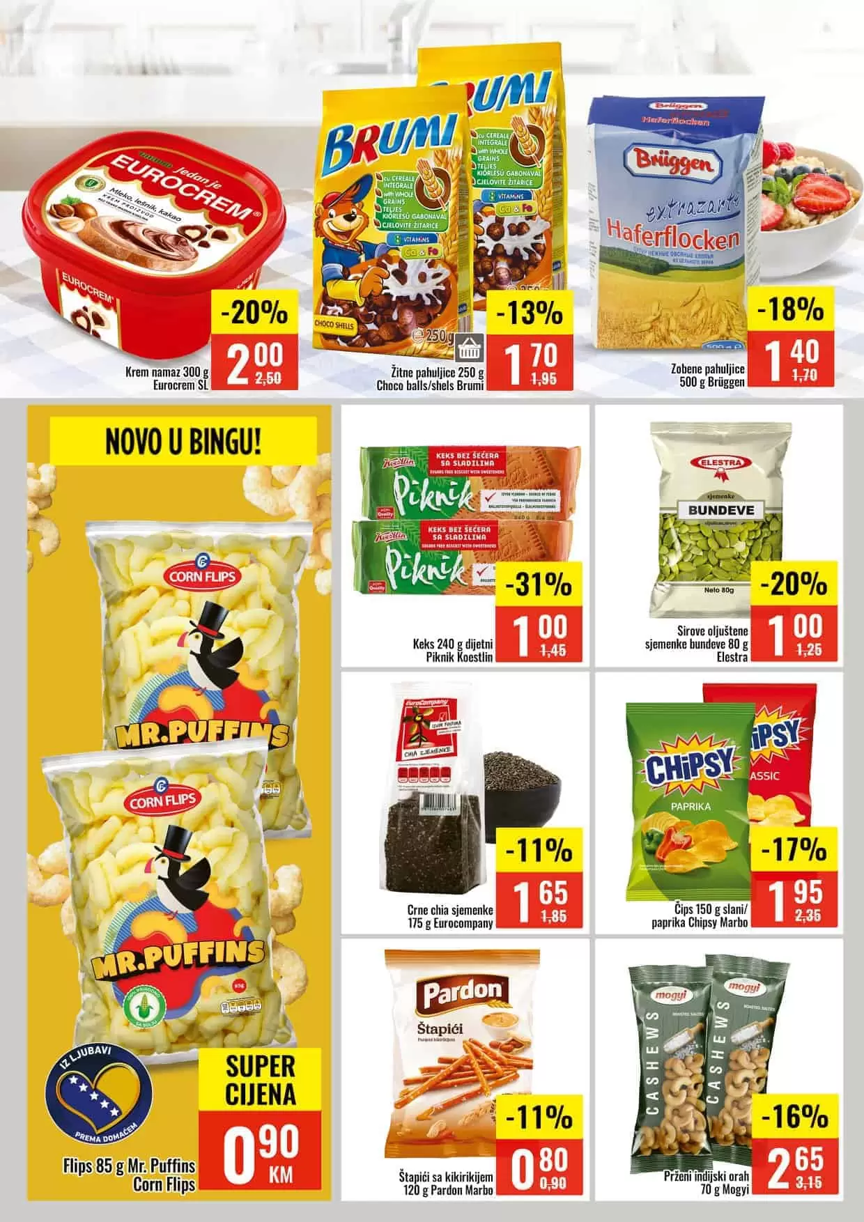 bingo akcijski katalog. bingo snizenje. bingo popusti. bingo magazin plus