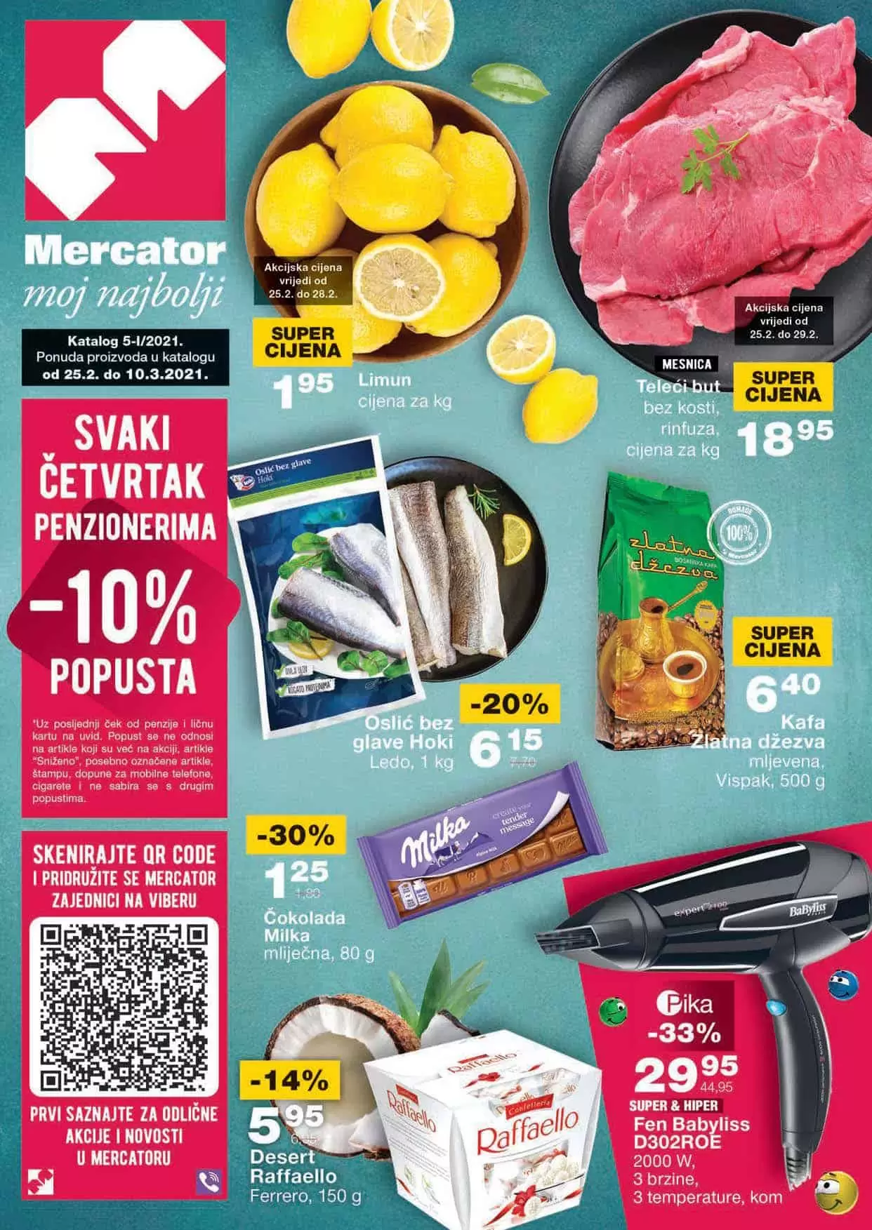 Mercator akcijski katalog. snizenje. akcija. usteda. popusti. svi katalozi na jednom mjestu. 