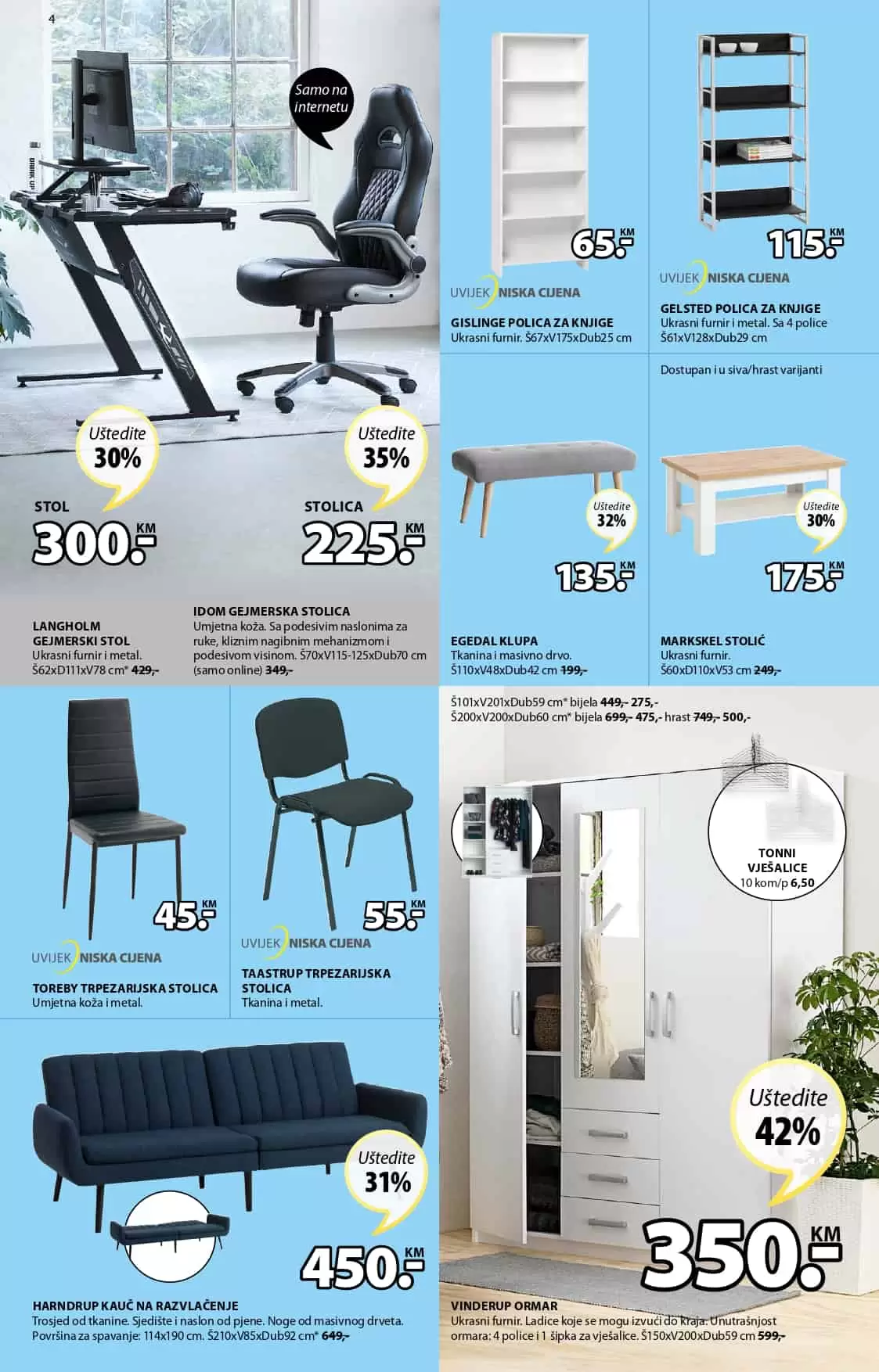 Jysk akcija. Jysk madrac. katalog. popust. snizenje.