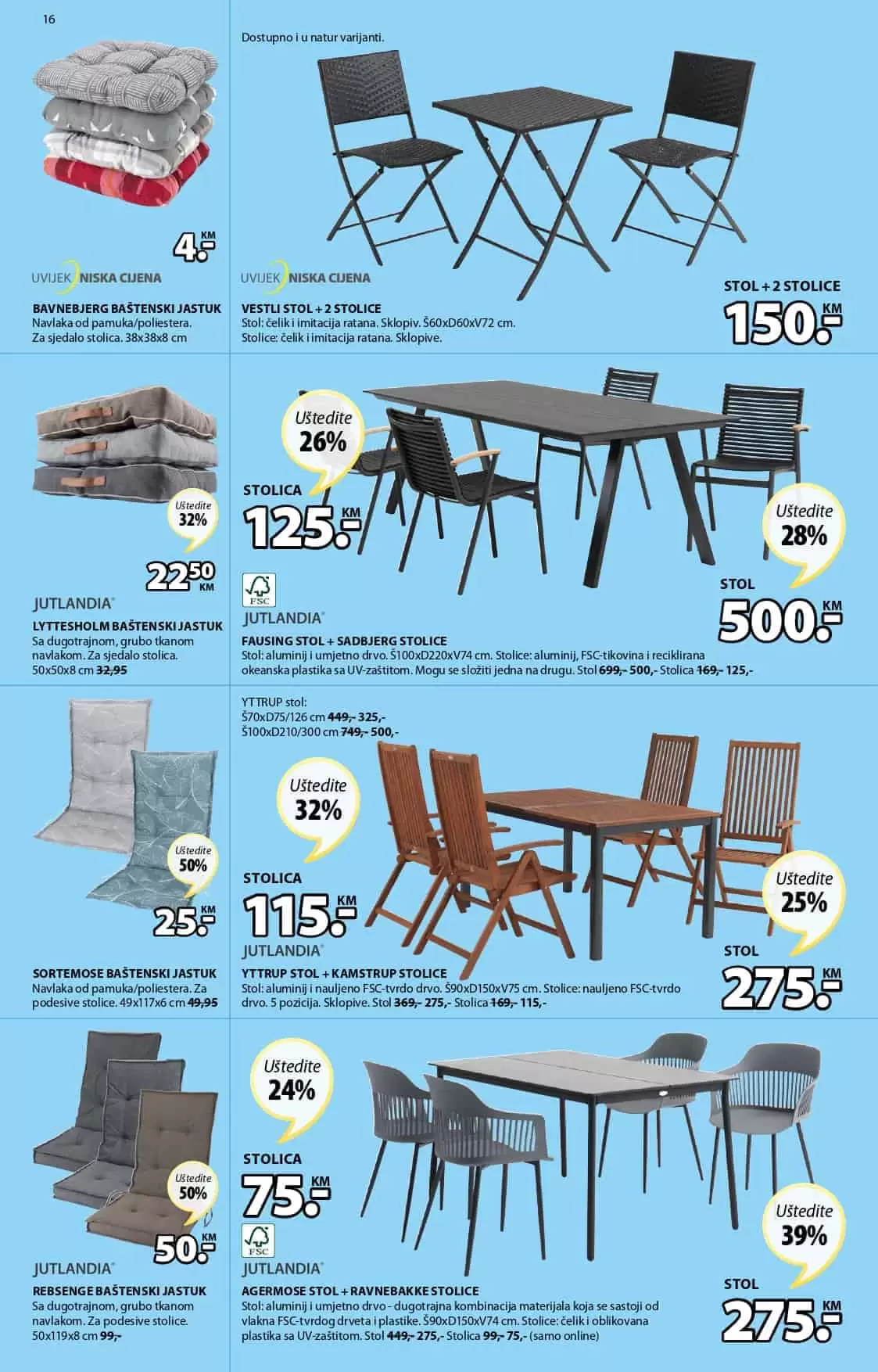 Jysk akcijski katalog. korona virus. snizenje. akcija. popust.