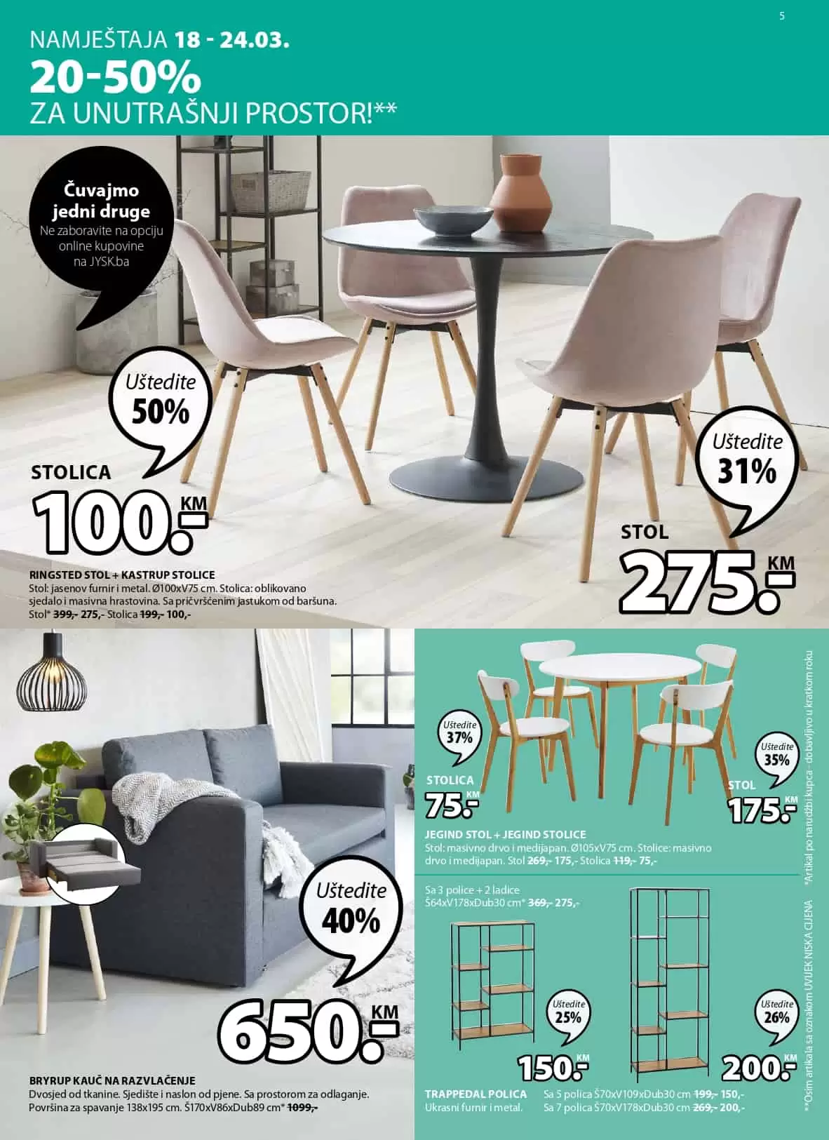 Jysk akcijski katalog. snizenje. popust. Jysk madrac, Jysk rasporodaja.