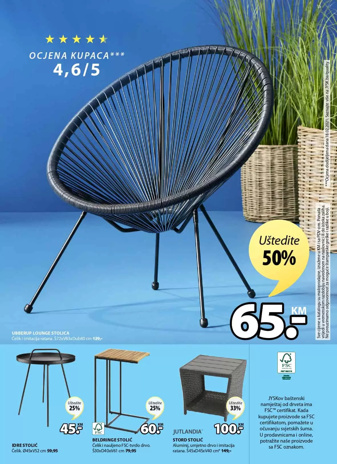 jysk.ba rasprodaja  jysk katalog  jysk akcija stolice  jysk mostar Jysk katalog.