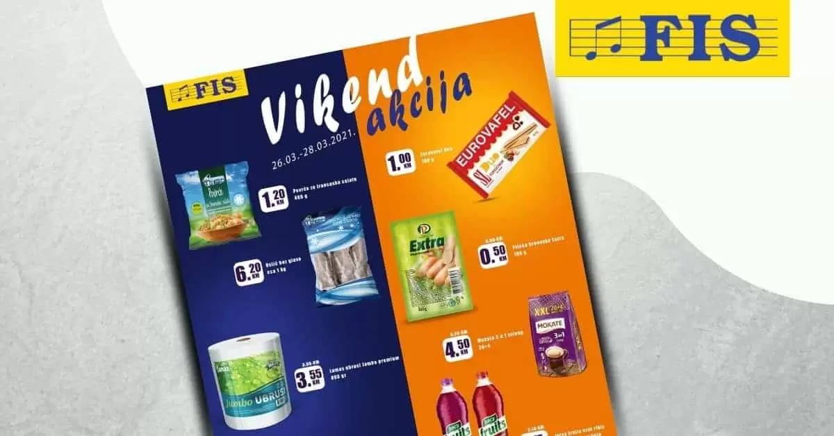 Fis akcijaki katalog. Snizenje. akcija. popusti. bingo. konzum. tropic. letak. popust. vikend akcija.
