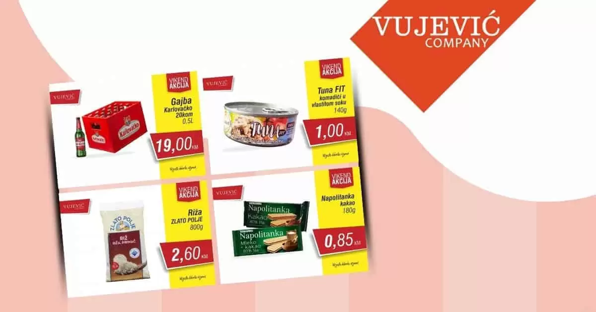 vujevic katalog. vujevic akcija. vujevic zenica. vujevic snizenje.