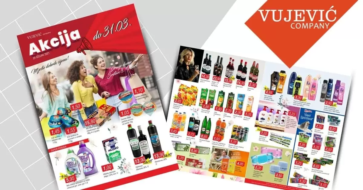 vujevic zenica. vujevic company. vujevic katalog. vujevic snizenje.