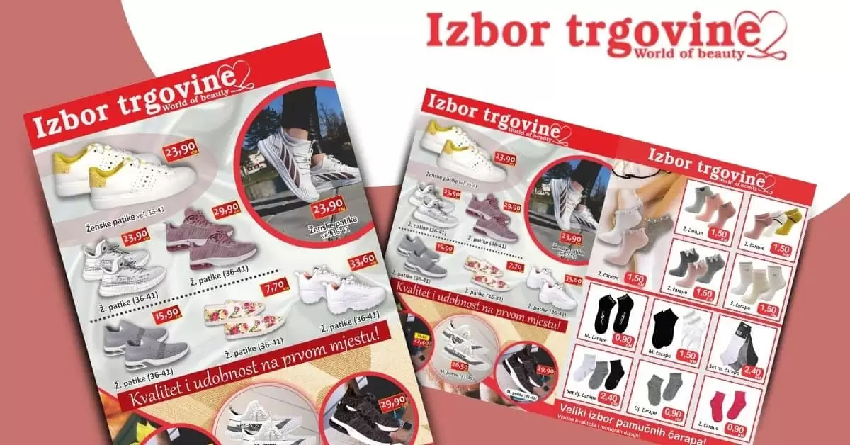 izbor trgovine akcijski katalog. snizenje. akcija. popust.