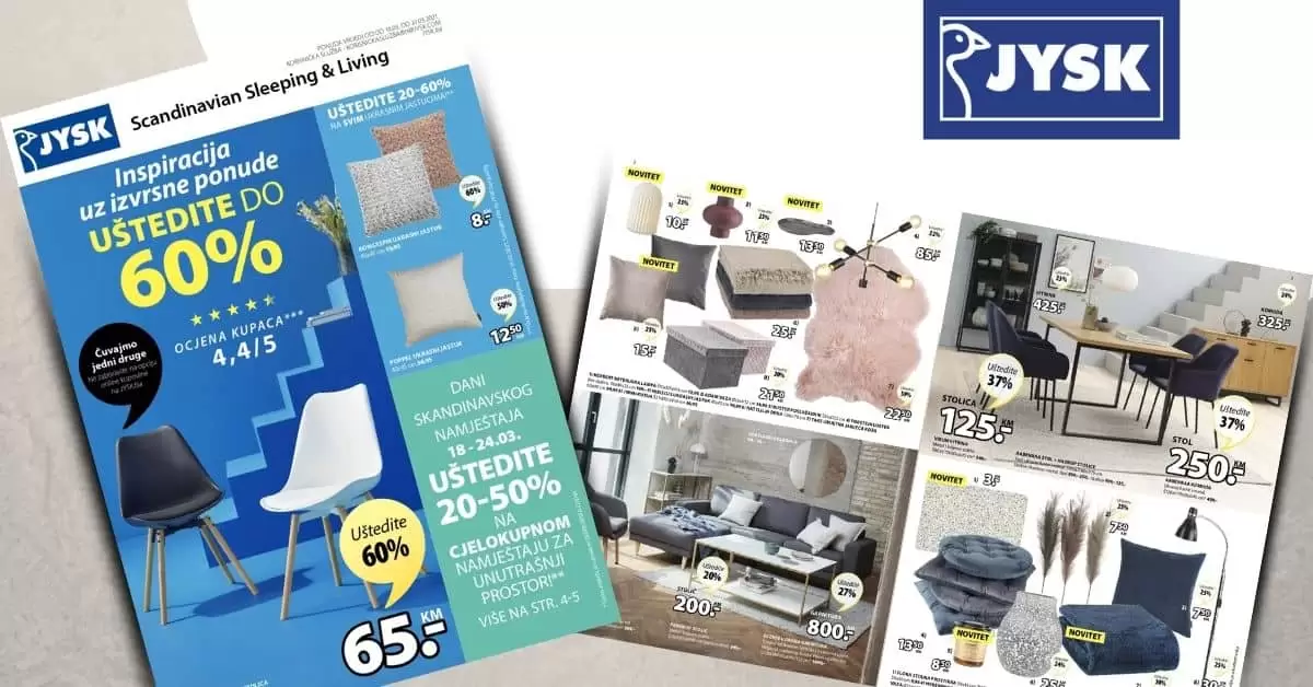 jysk.ba rasprodaja jysk katalog jysk akcija stolice jysk mostar Jysk katalog.
