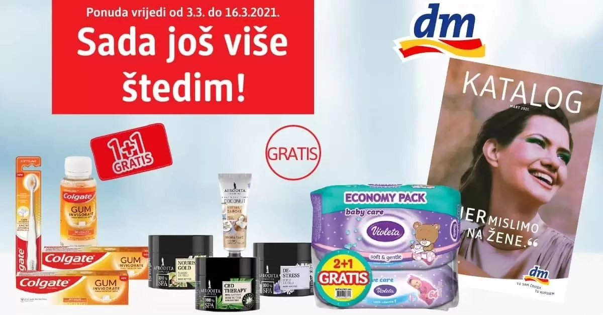 dm 03-16.03.2021. godine Sada još više štedim!