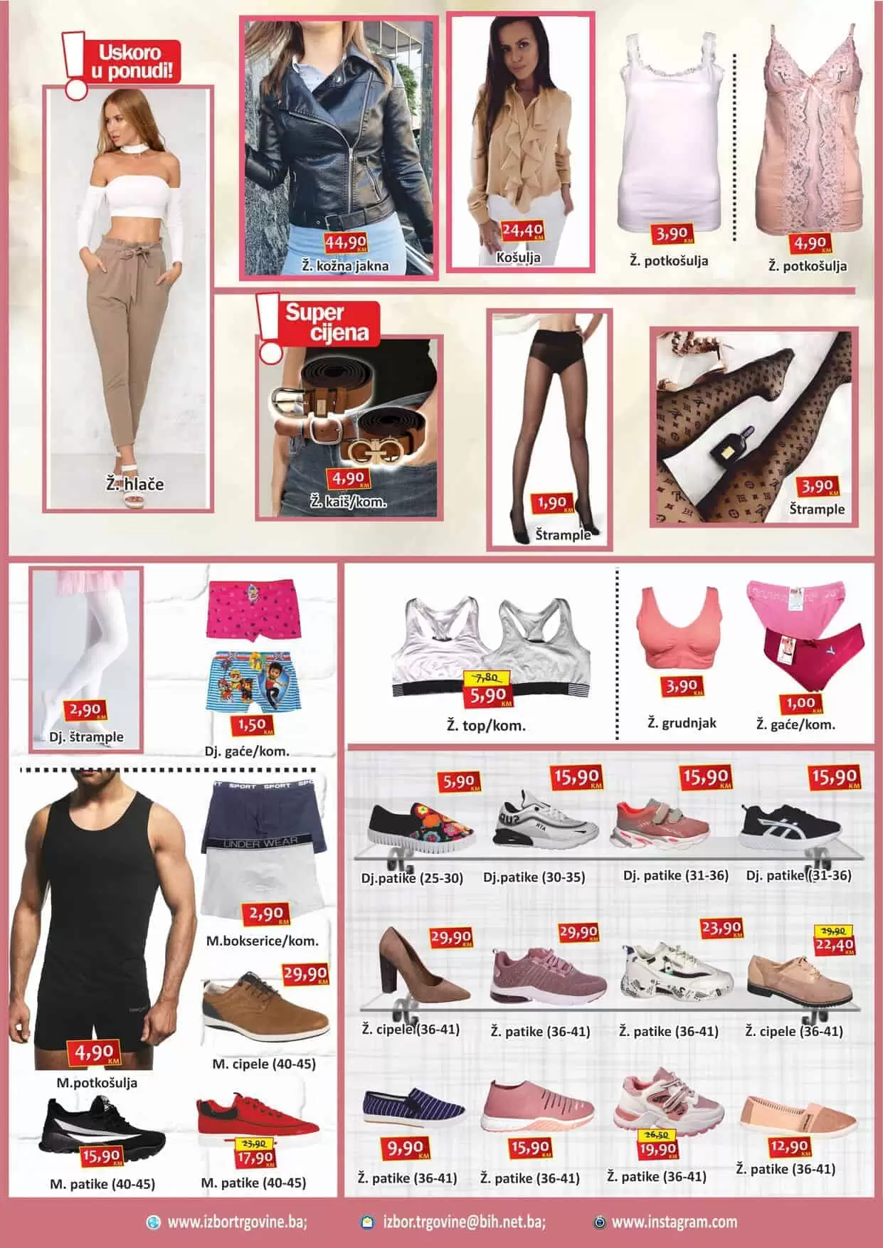 izbor trgovine katalog. akcija. popust. 