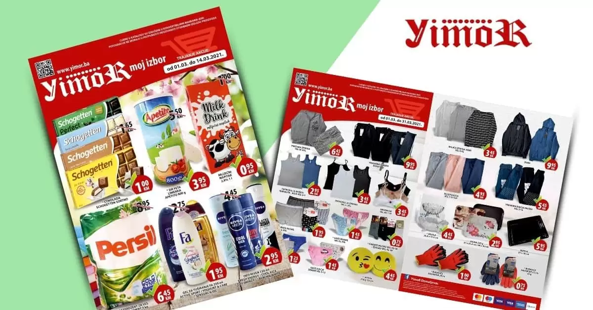 yimor mega diskont vikend akcija. vikend sniyenje.