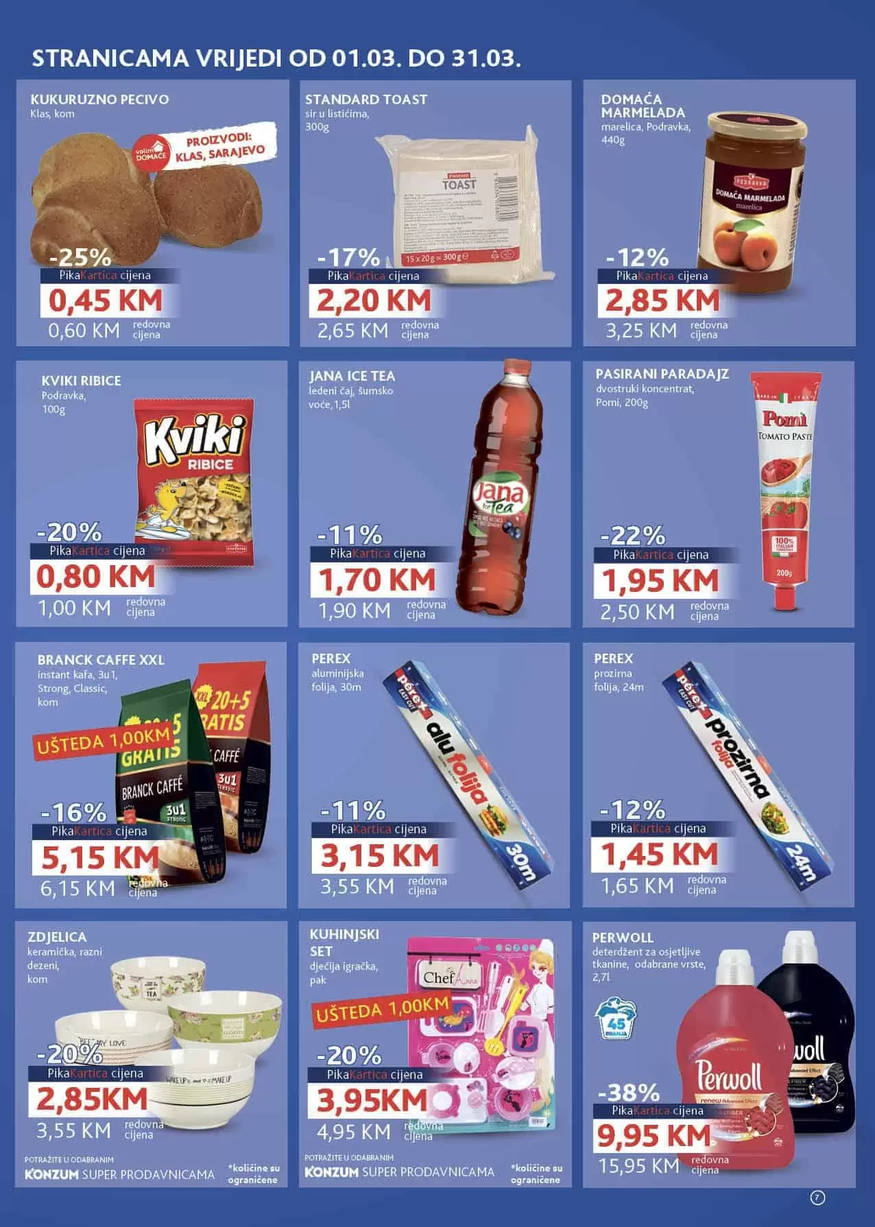 Konzum akcijski katalog. konzum snizenje. konzum akcija. snizeno. popust. katalog.  