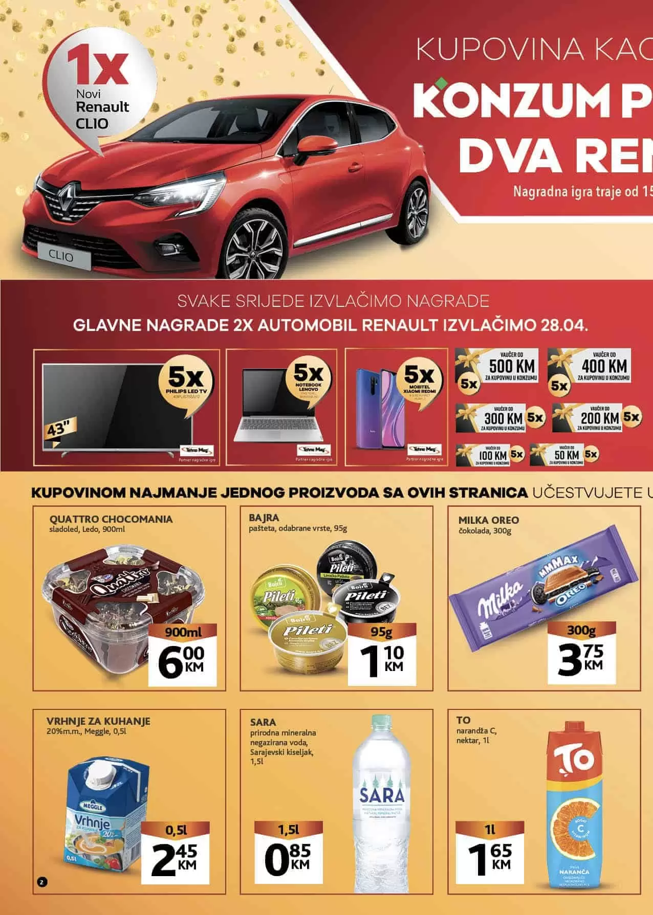 Konzum akcijski katalog. konzum snizenje. konzum akcija. snizeno. popust. katalog.  