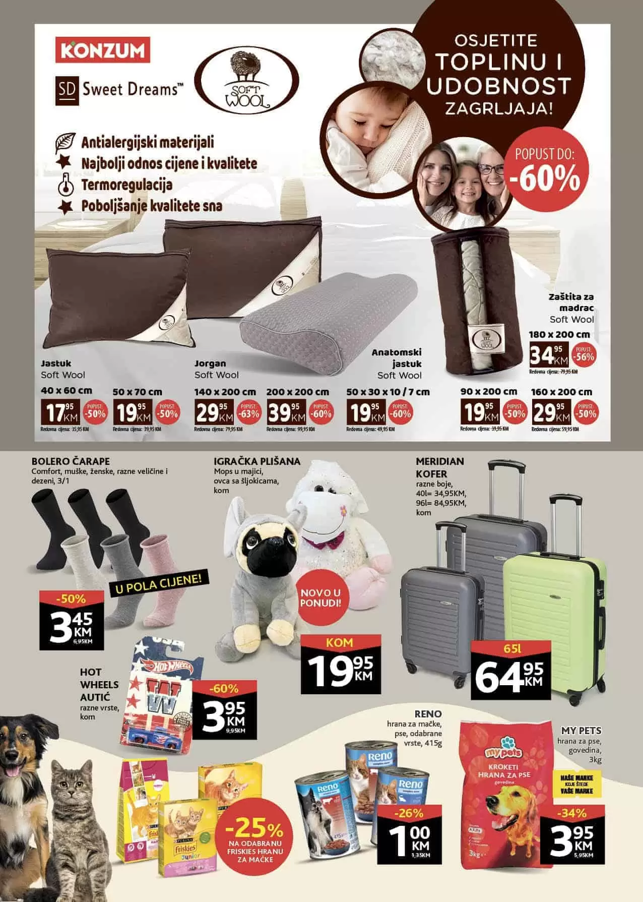 Konzum akcijski katalog. konzum snizenje. konzum akcija. snizeno. popust. katalog.  