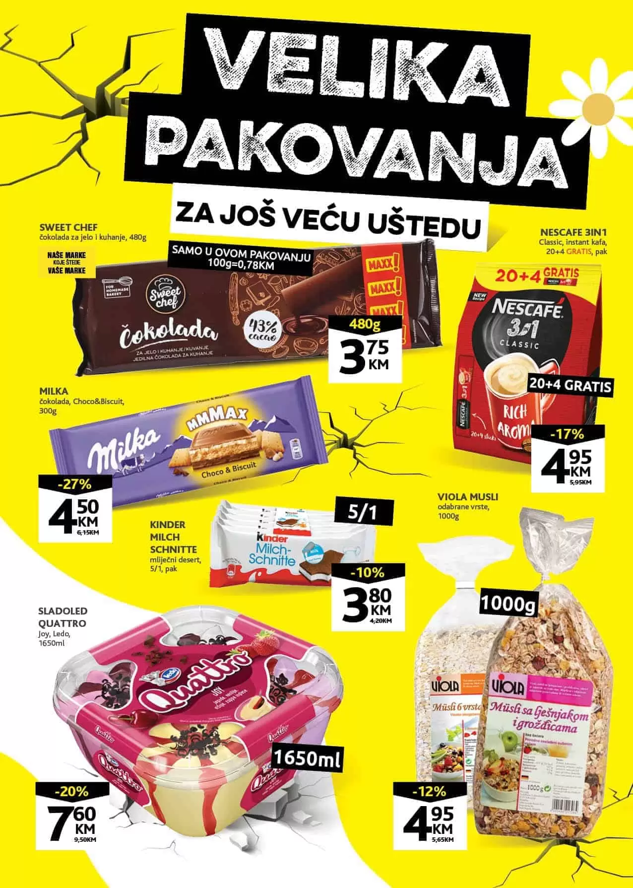 konzum gastro odjel . snizenje. akcija. 