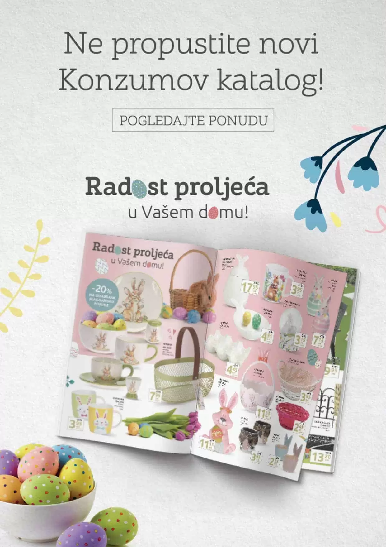 Konzum akcijski katalog. konzum snizenje. konzum akcija. snizeno. popust. katalog.  