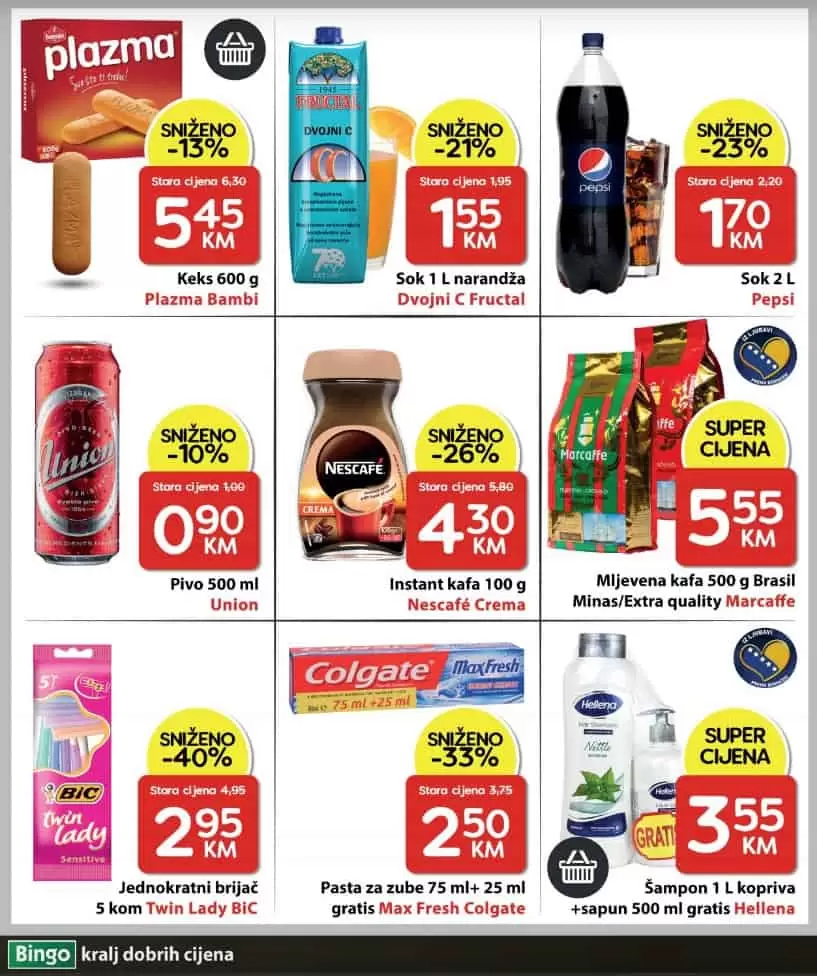 bingo katalog. bingo tuzla.snizenje. akcija. popust.