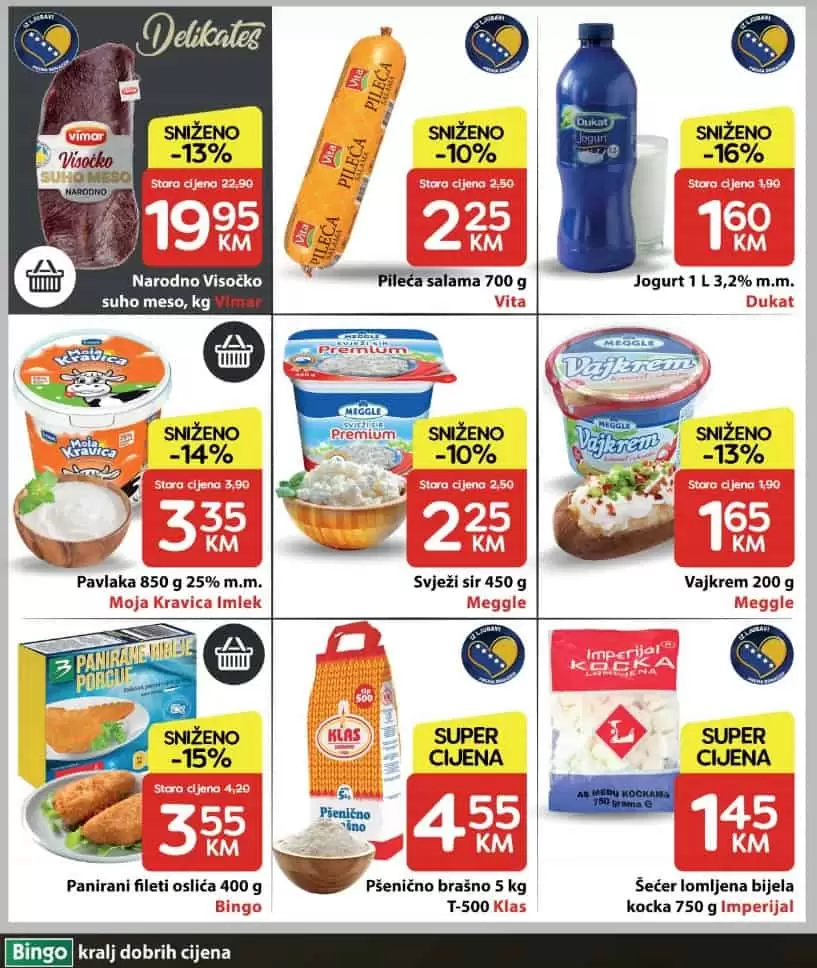 bingo akcijski katalog. bingo snizenje. bingo popusti. bingo magazin plus