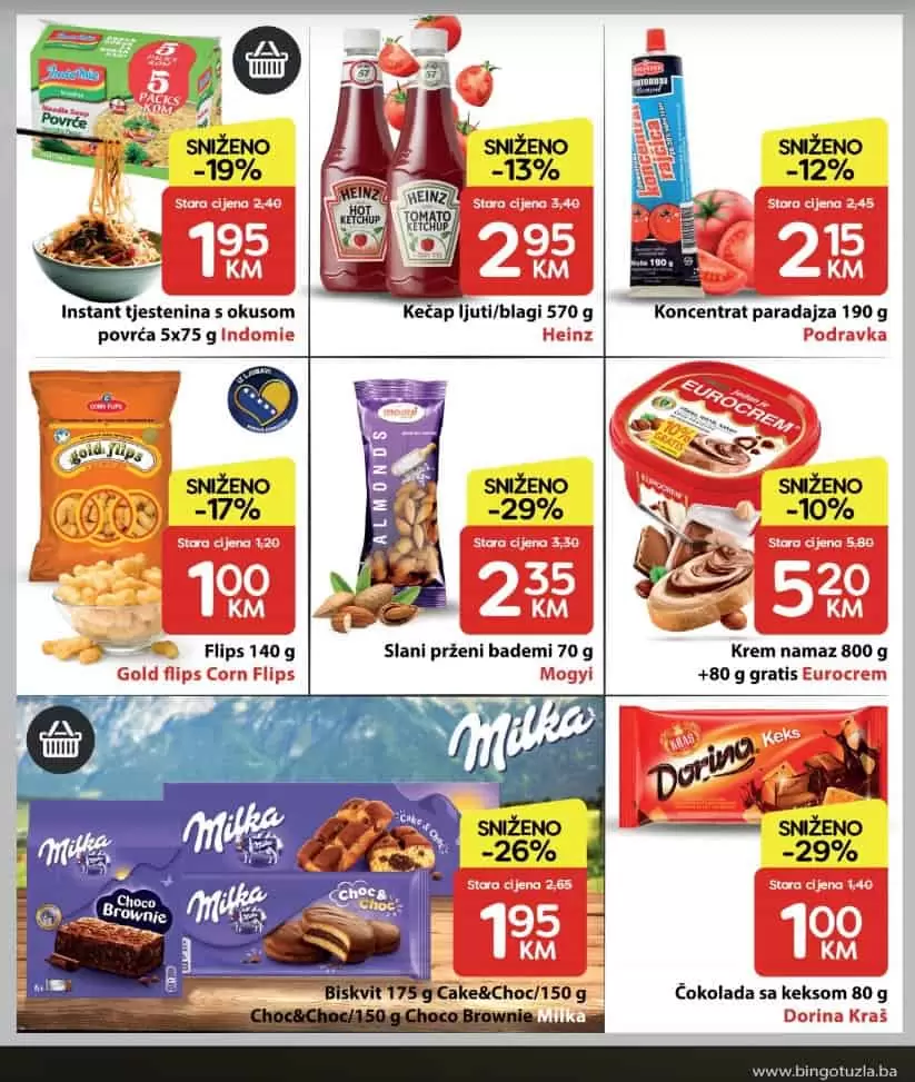 bingo akcijski katalog. bingo snizenje. bingo popusti. bingo magazin plus