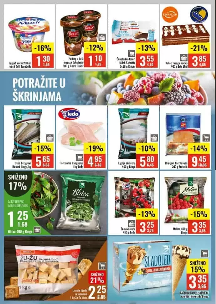 Bingo katalog. bingo snizenje. bingo akcija. popust. katalog.