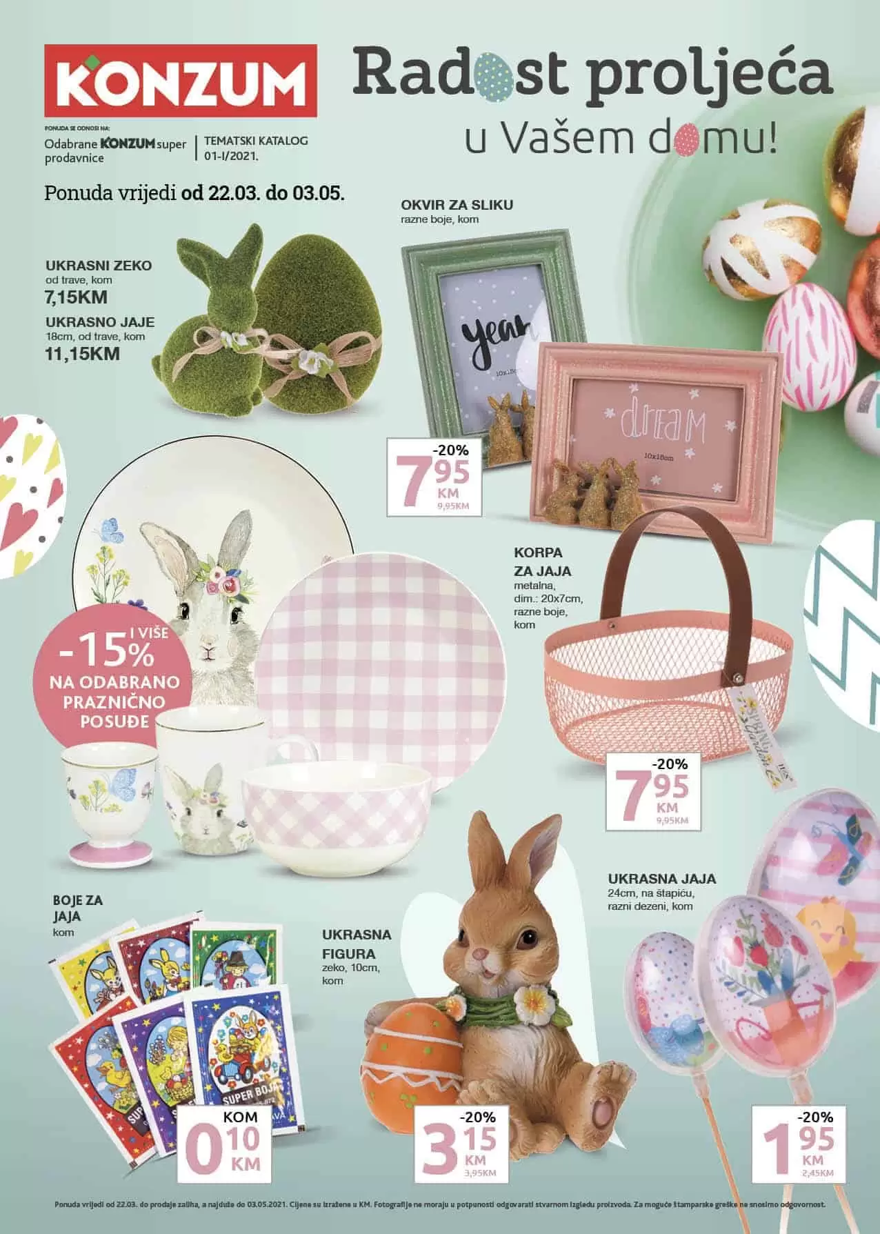 Konzum akcijski katalog. korona virus. snizenje. akcija. popusti. snizeno. 