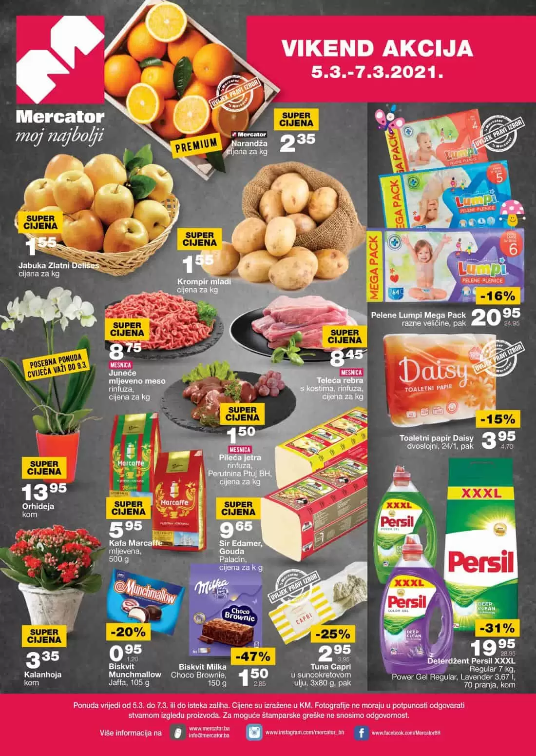 mercator kataloska akcija. mercator snizenje. mercator lozionicka.