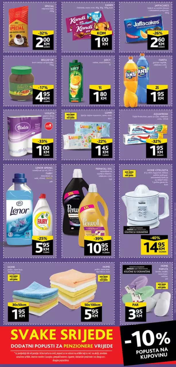 konzum katalog. konzum akcija. snizenje. akcija. popust.