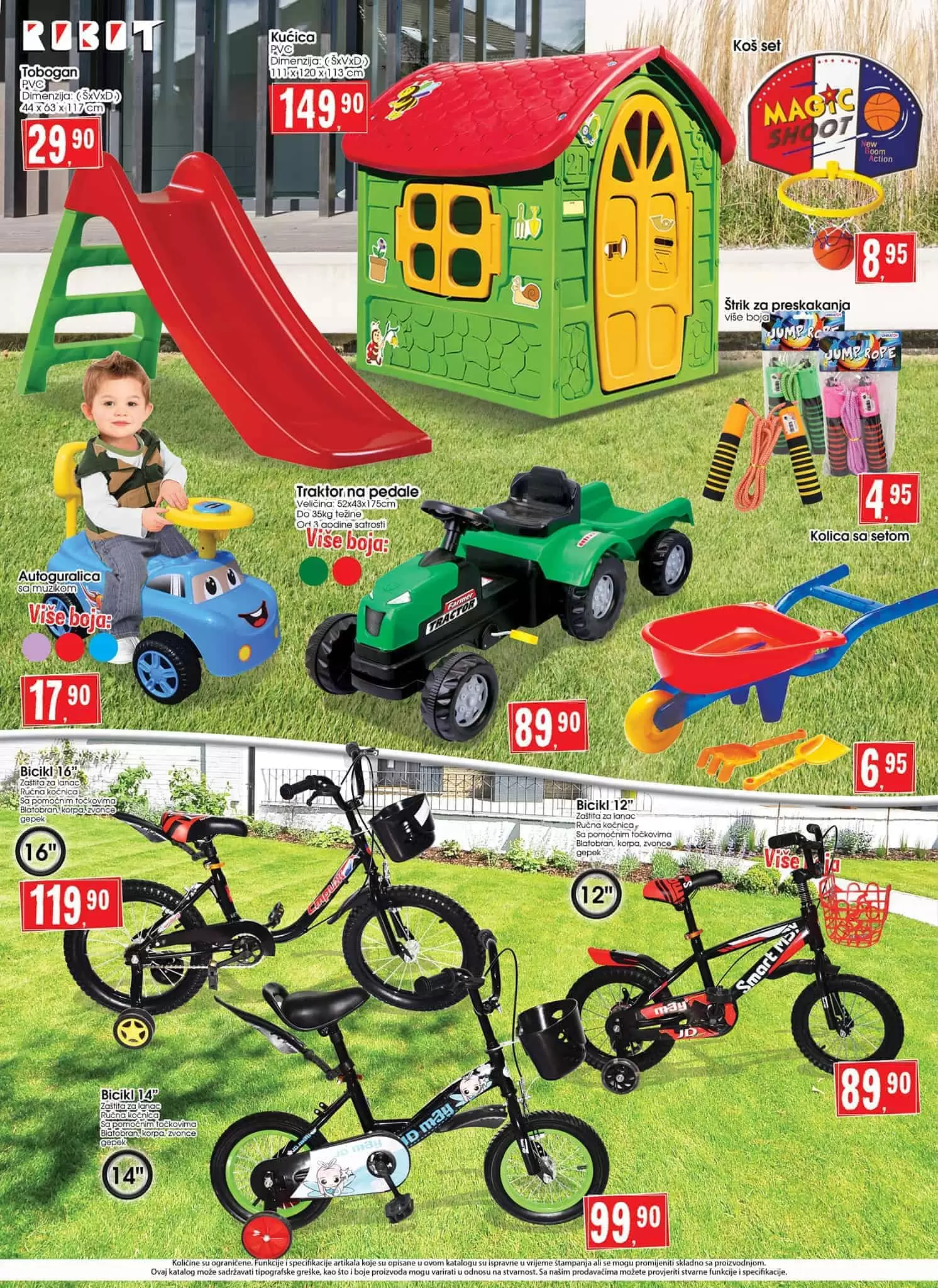 Robot akcijski katalog. snizenje. akcija. popust. snizeno.