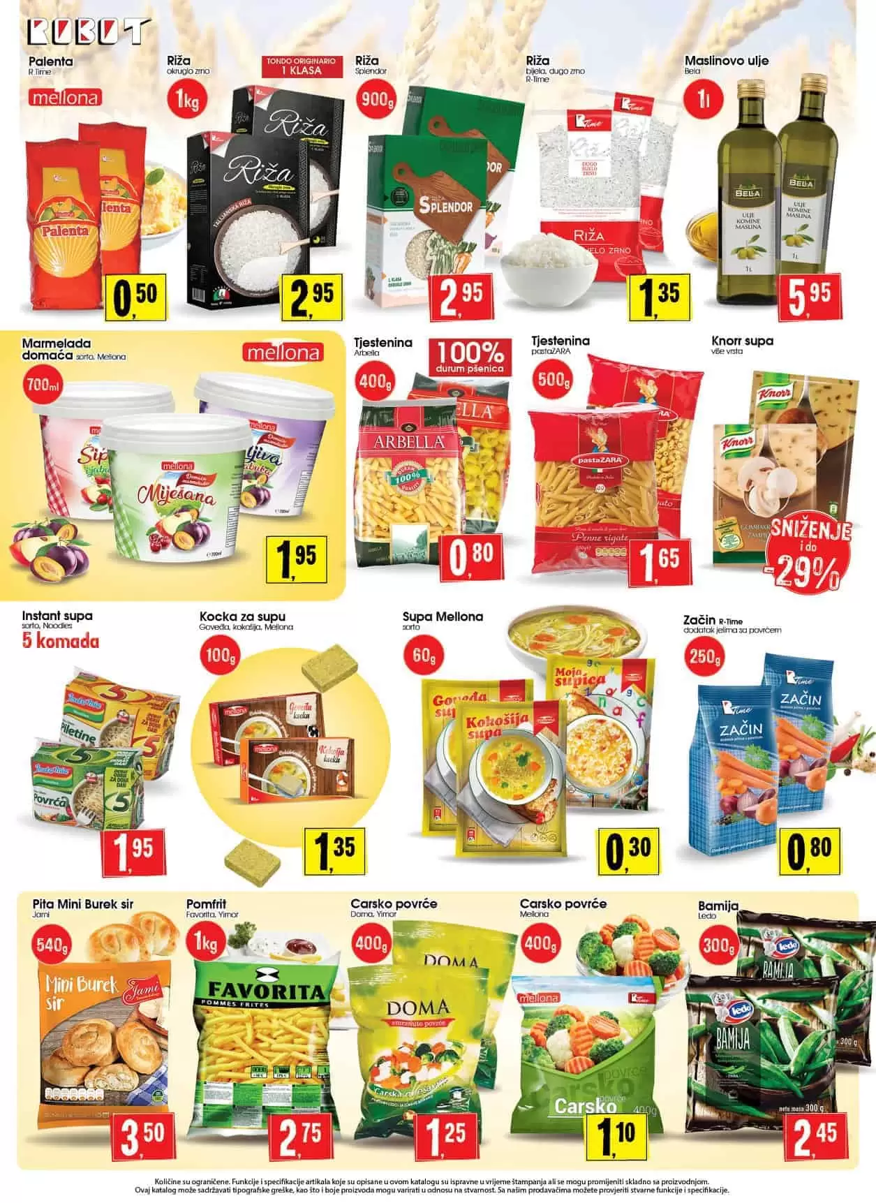 robot akcijski katalog. snizenje. akcija. popust. bingo. konzum. fis. popusti. snizeno.