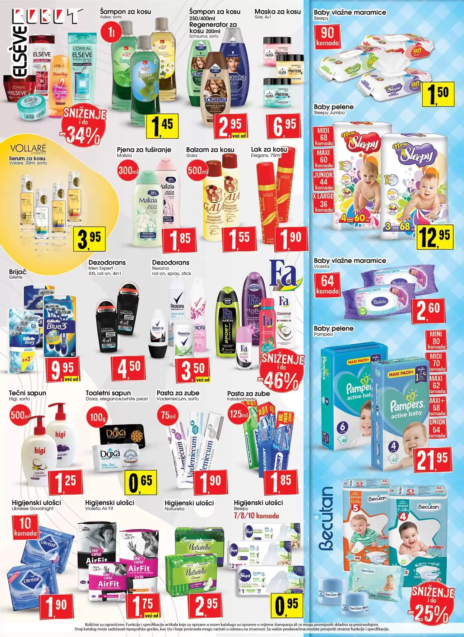 robot akcijski katalog. snizenje. akcija. popust. bingo. konzum. fis. popusti. snizeno.