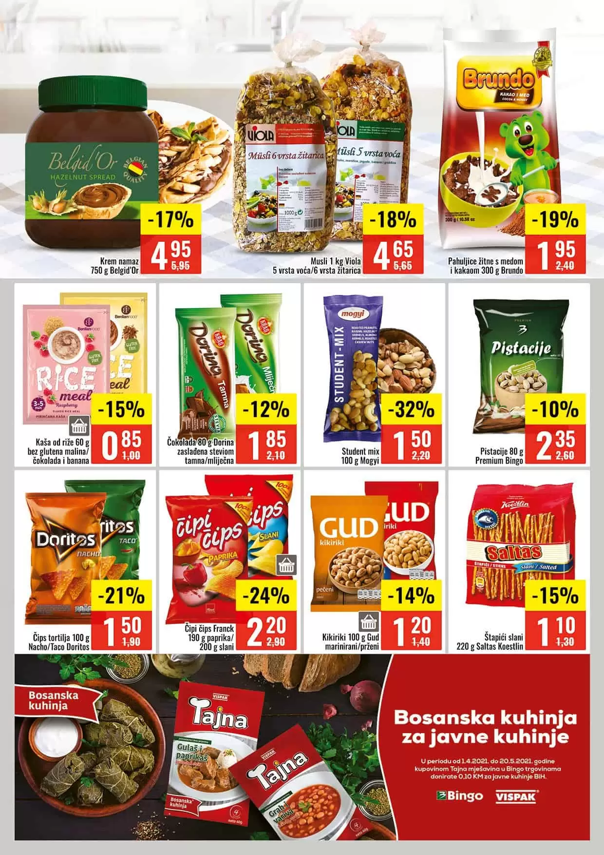 bingo akcijski katalog. bingo snizenje. bingo popusti. bingo magazin plus