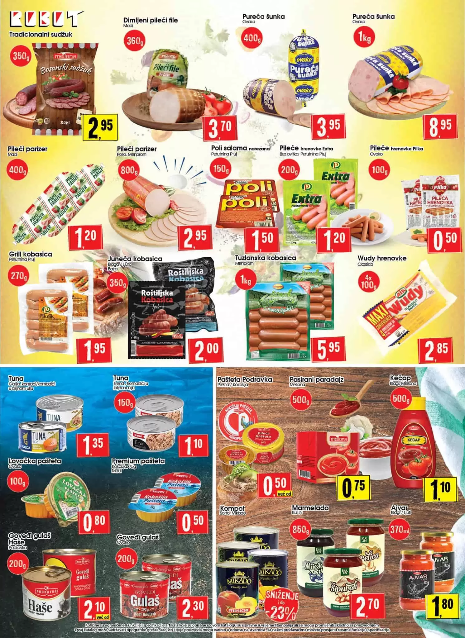 Robot akcijski katalog. snizenje. akcija. popust. snizeno. 