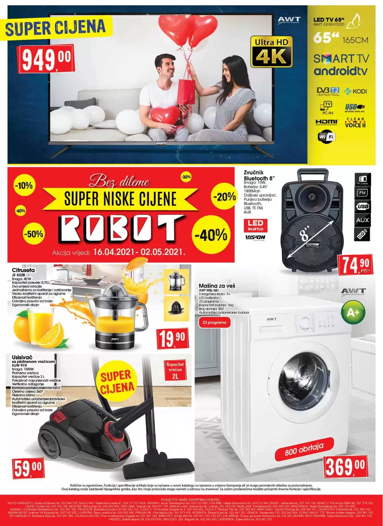 robot katalog. robot popusti. snizenja. akcija. 