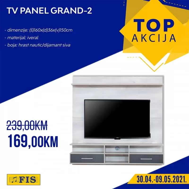 Fis TOP akcija. Fis snizenje.