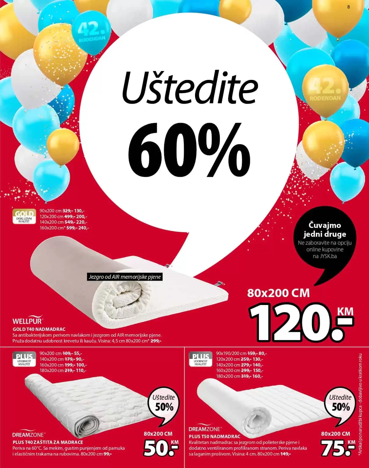 Jysk akcijski katalog. snizenje. akcija. popust. katalog. 