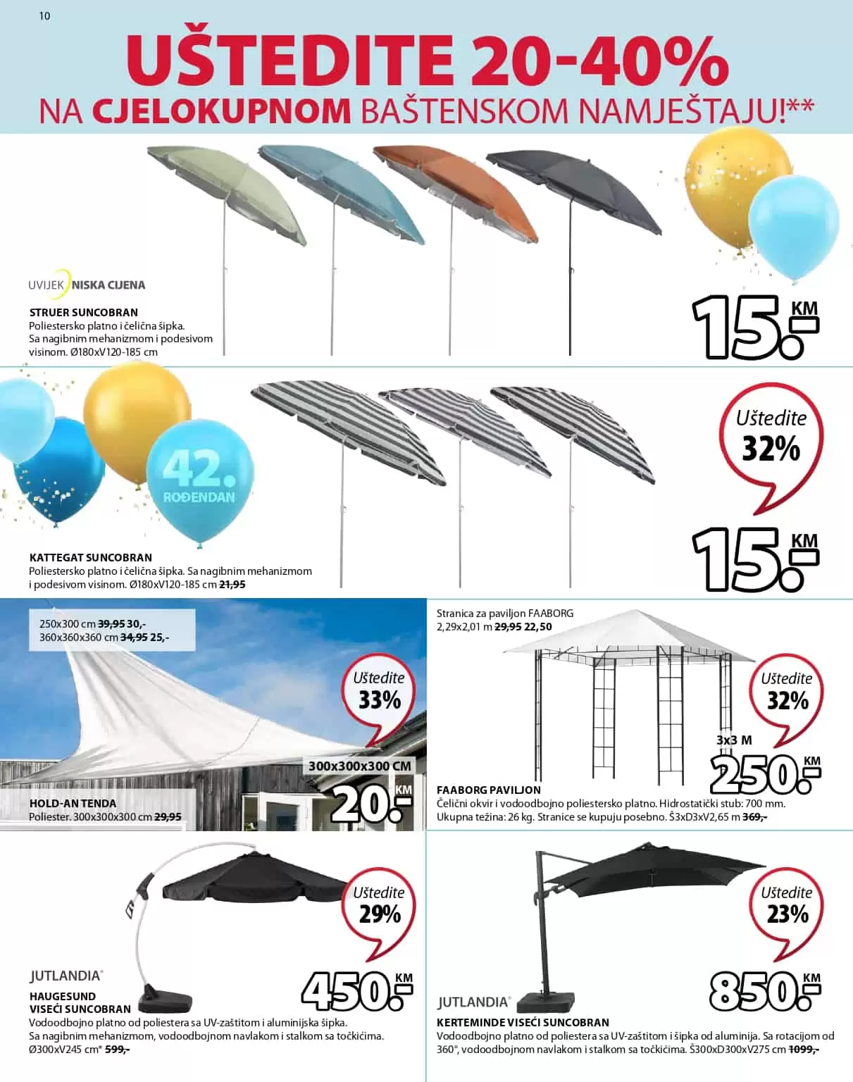 Jysk akcijski katalog. letak. snizeno. snizenje. popust. usteda. usteda novca.