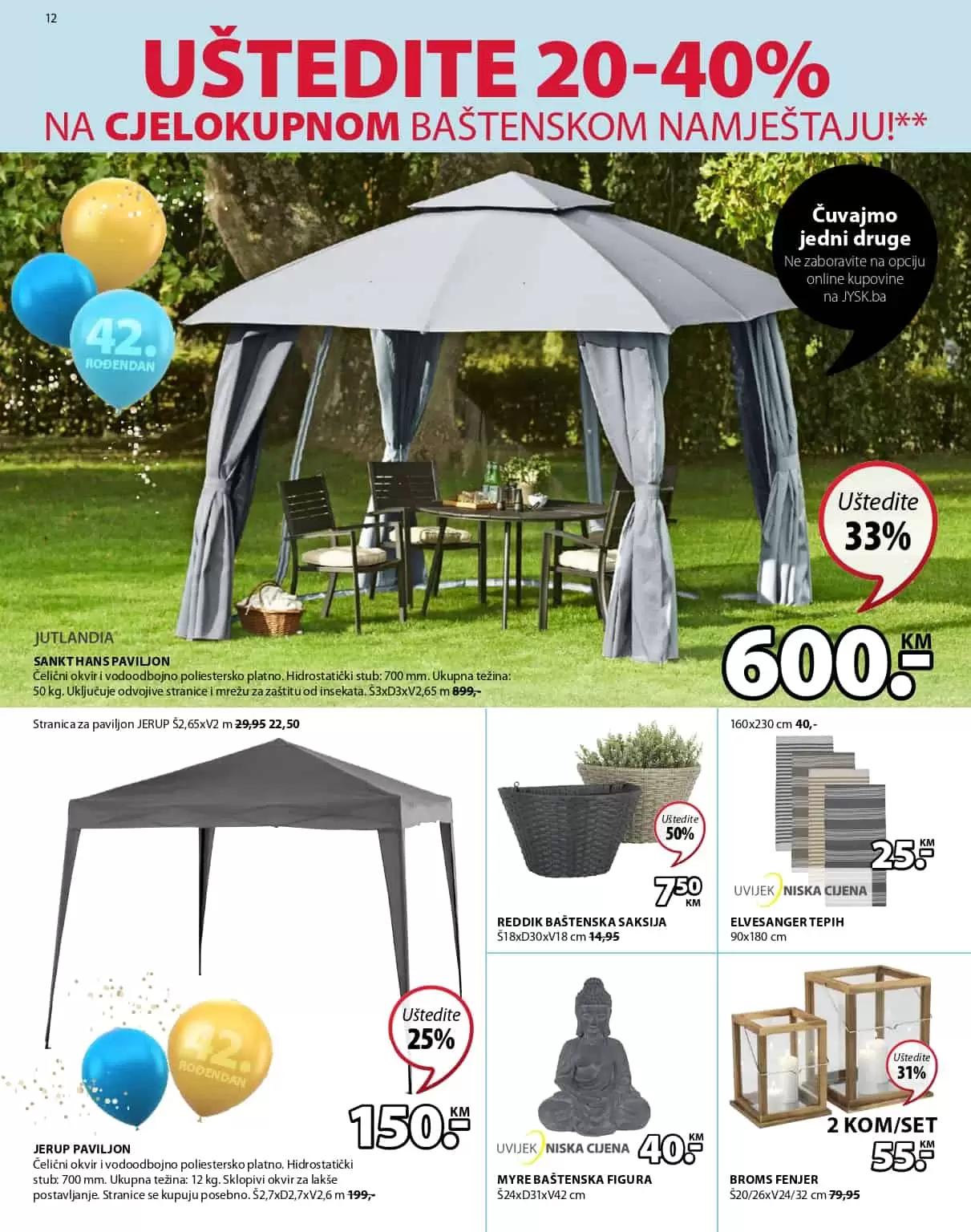 jysk akcijski katalog. snizenje. popust, korona virus. online kupovina.