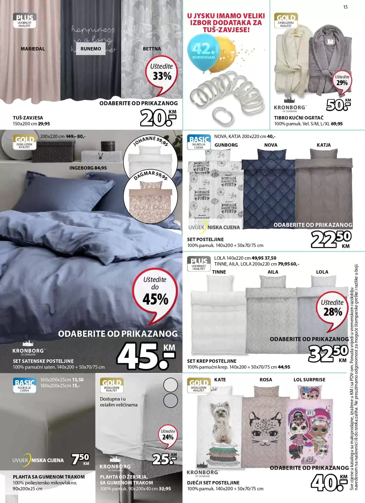 Jysk akcijski katalog. snizenje. akcija. popust. katalog. 