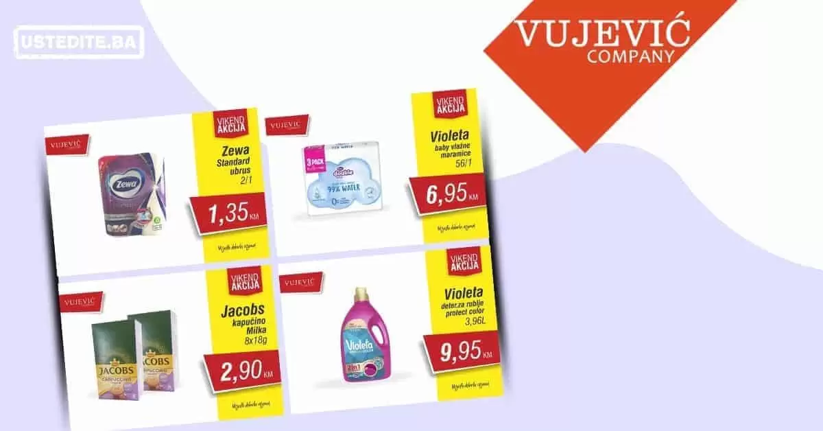 vujevic katalog. vujevic akcija. vujevic zenica. vujevic snizenje.