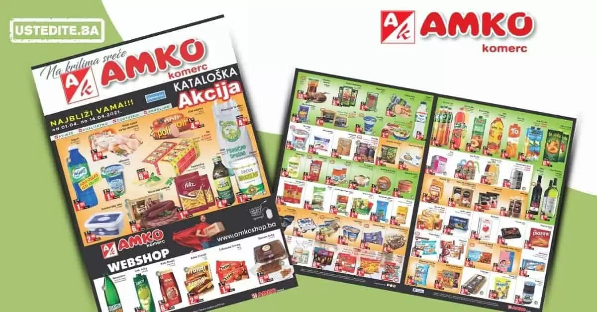 Amko kataloška akcija 01-14.04.2021. godine