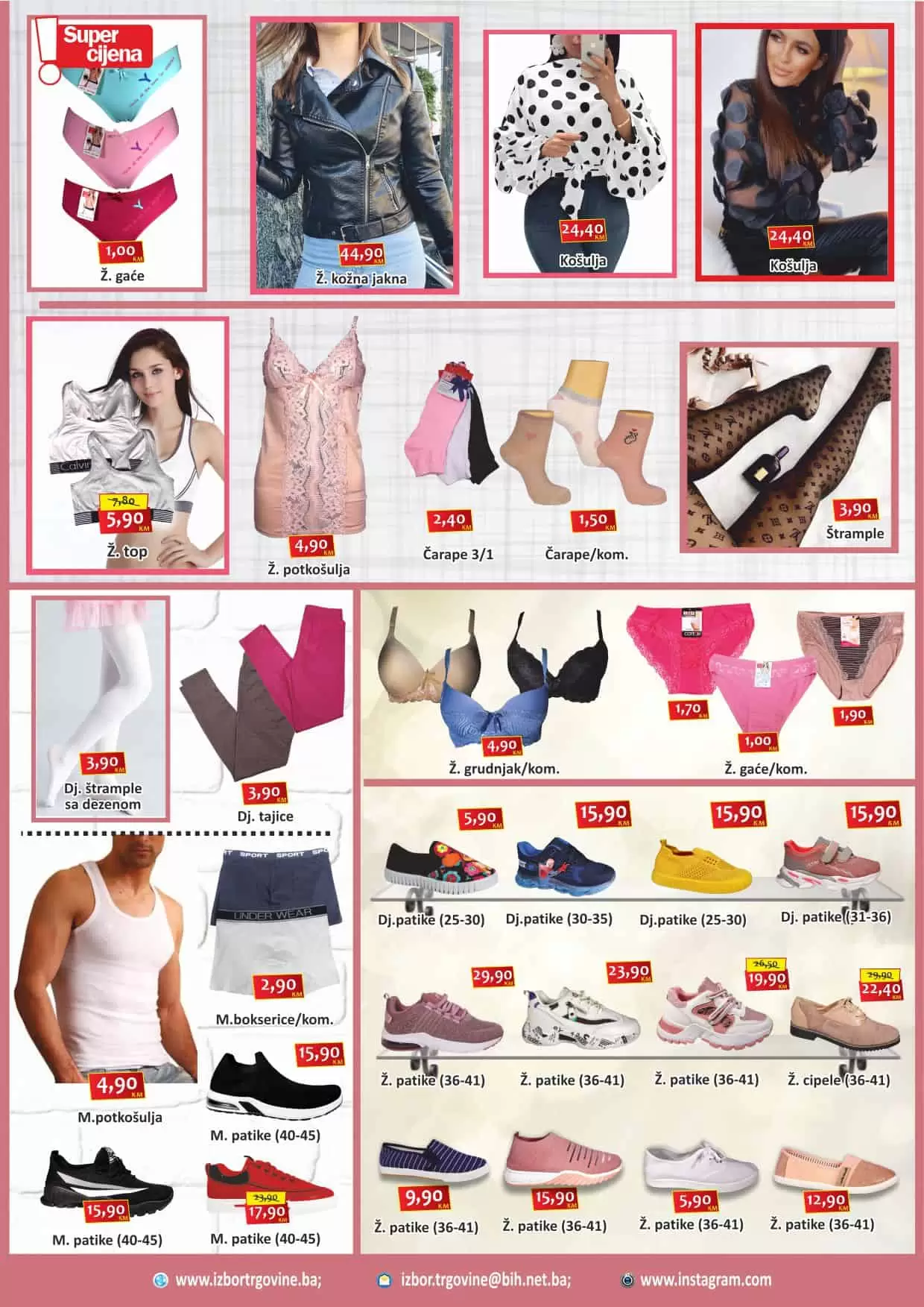 izbor trgovine katalog. izbor trgovine akcija. popust. snizeno. sarajevo. mostar . banja luka. 