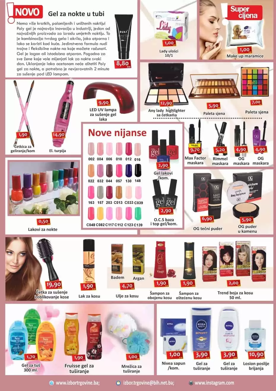 izbor trgovine katalog. akcija. popust. 